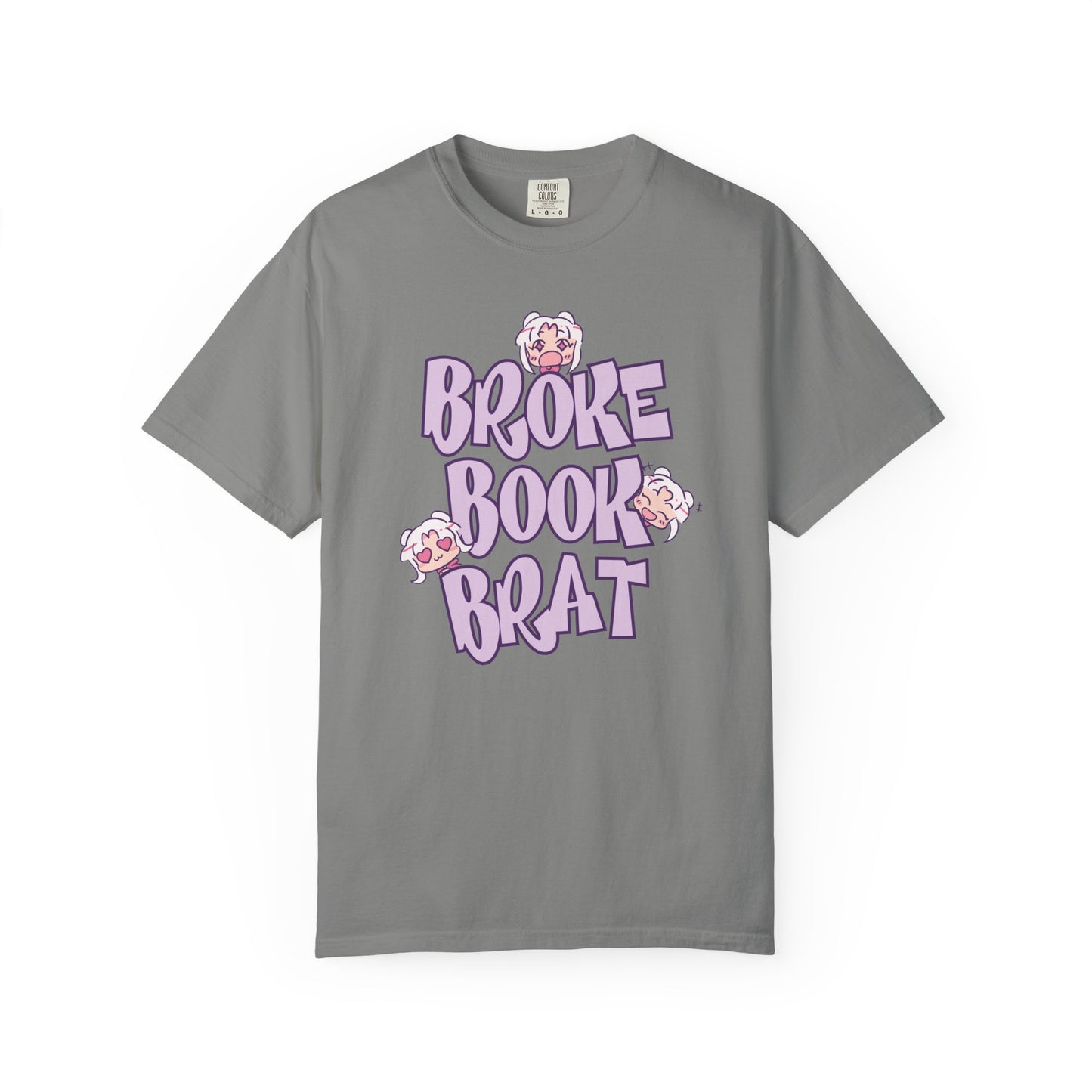Broke Book Brat T-shirt