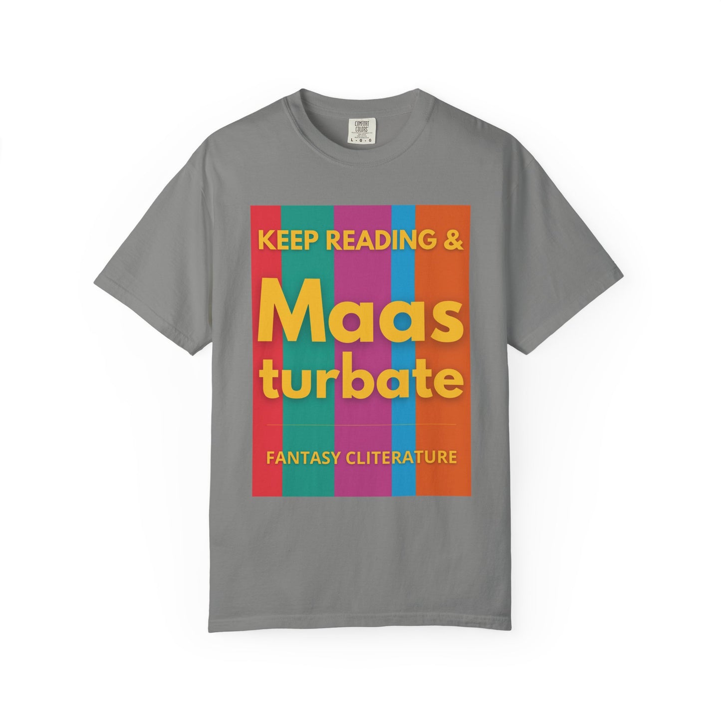 Keep Reading & Maas turbate T-shirt