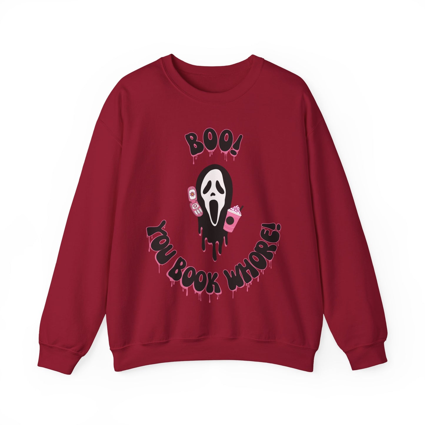Boo! You Book Wh0re Sweatshirt