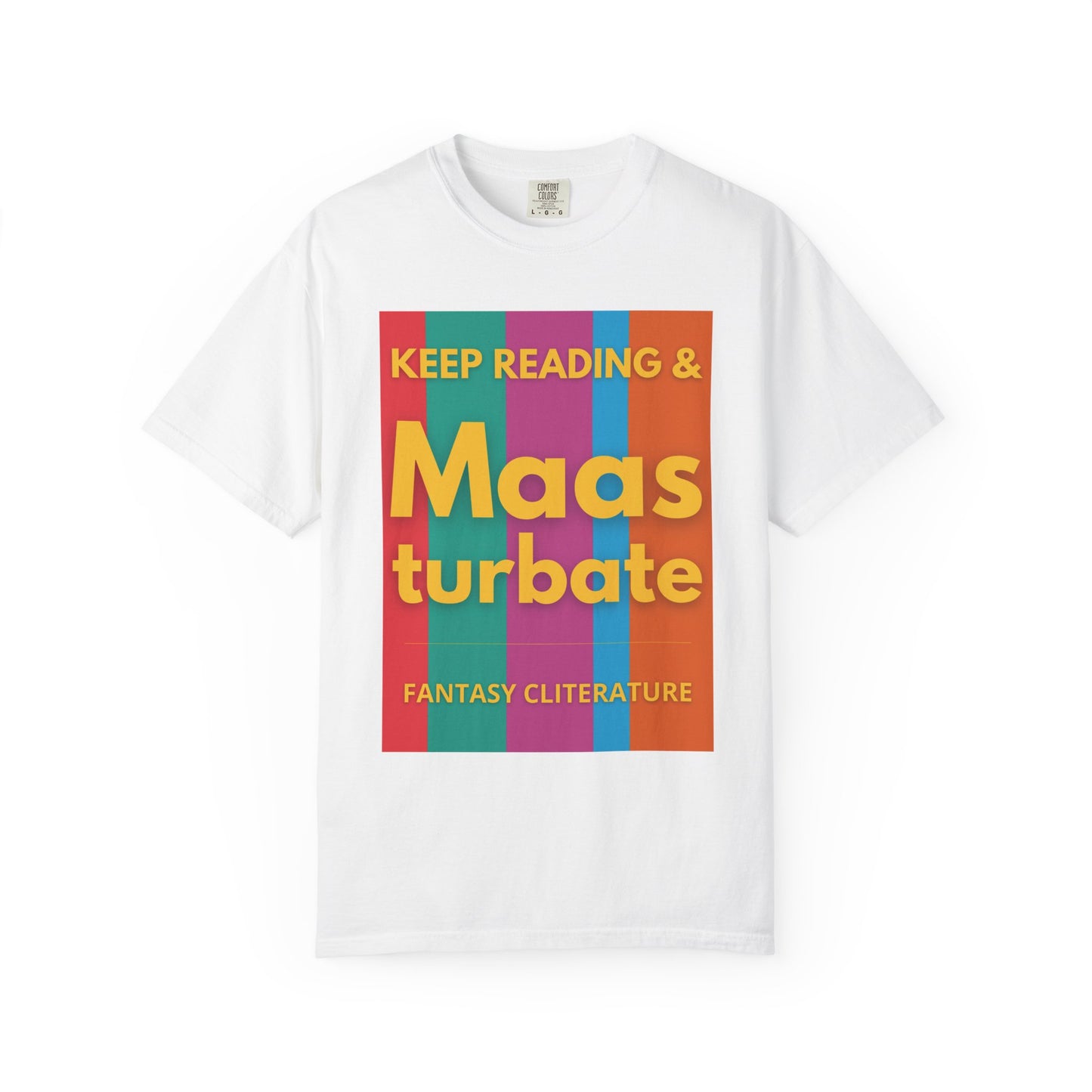 Keep Reading & Maas turbate T-shirt