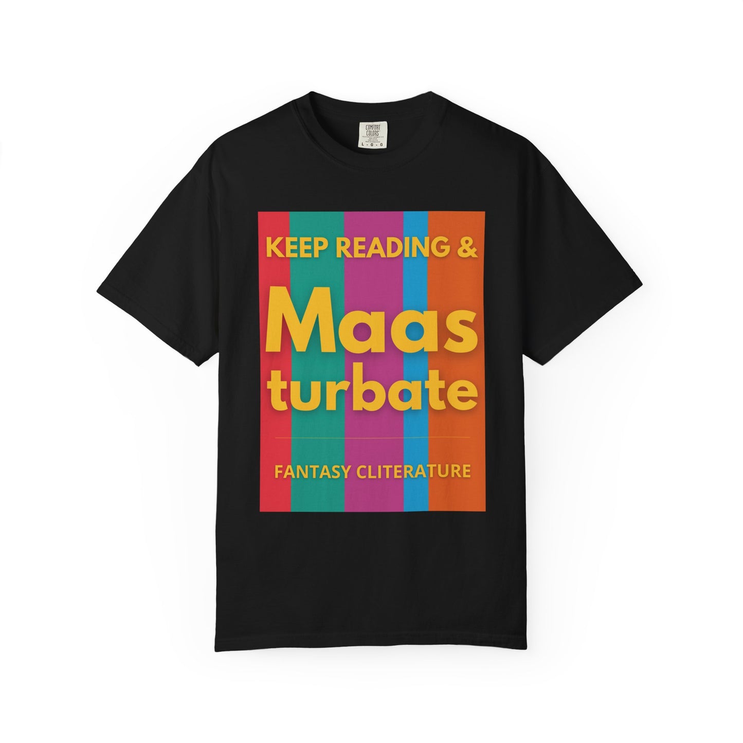 Keep Reading & Maas turbate T-shirt