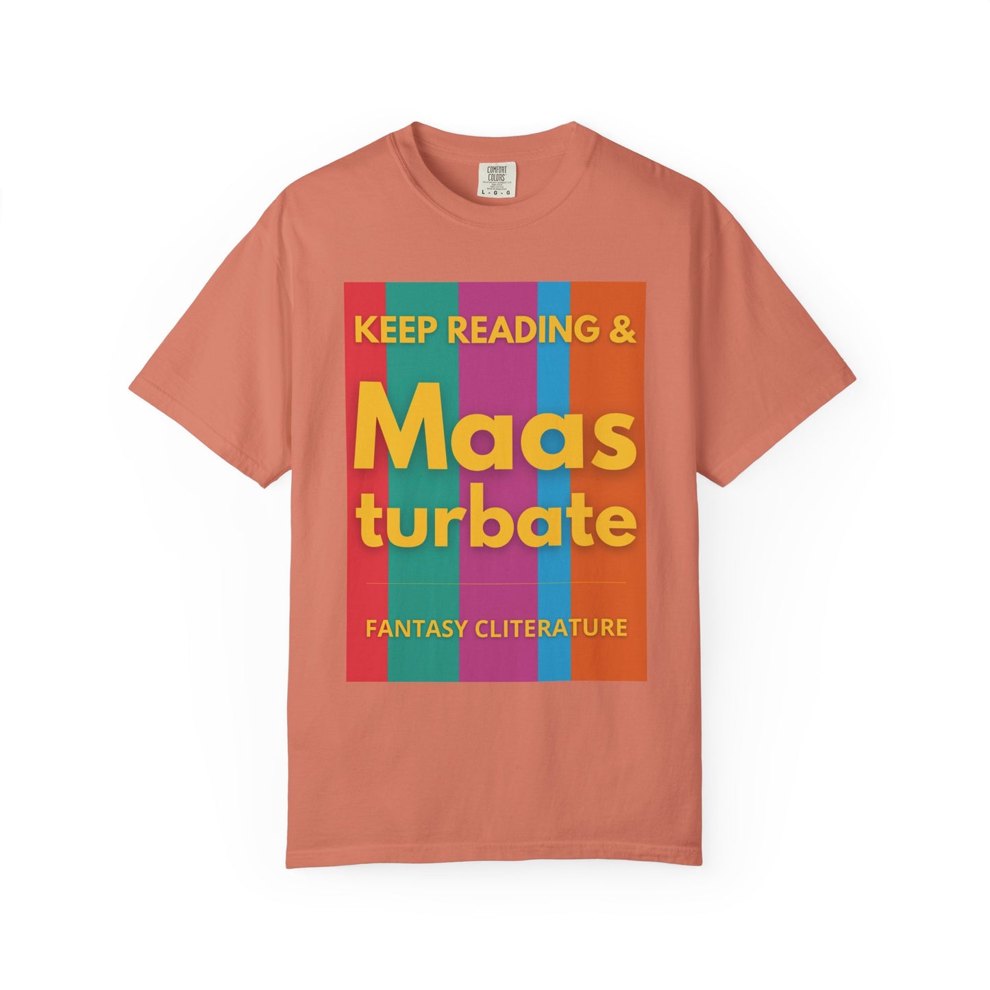 Keep Reading & Maas turbate T-shirt