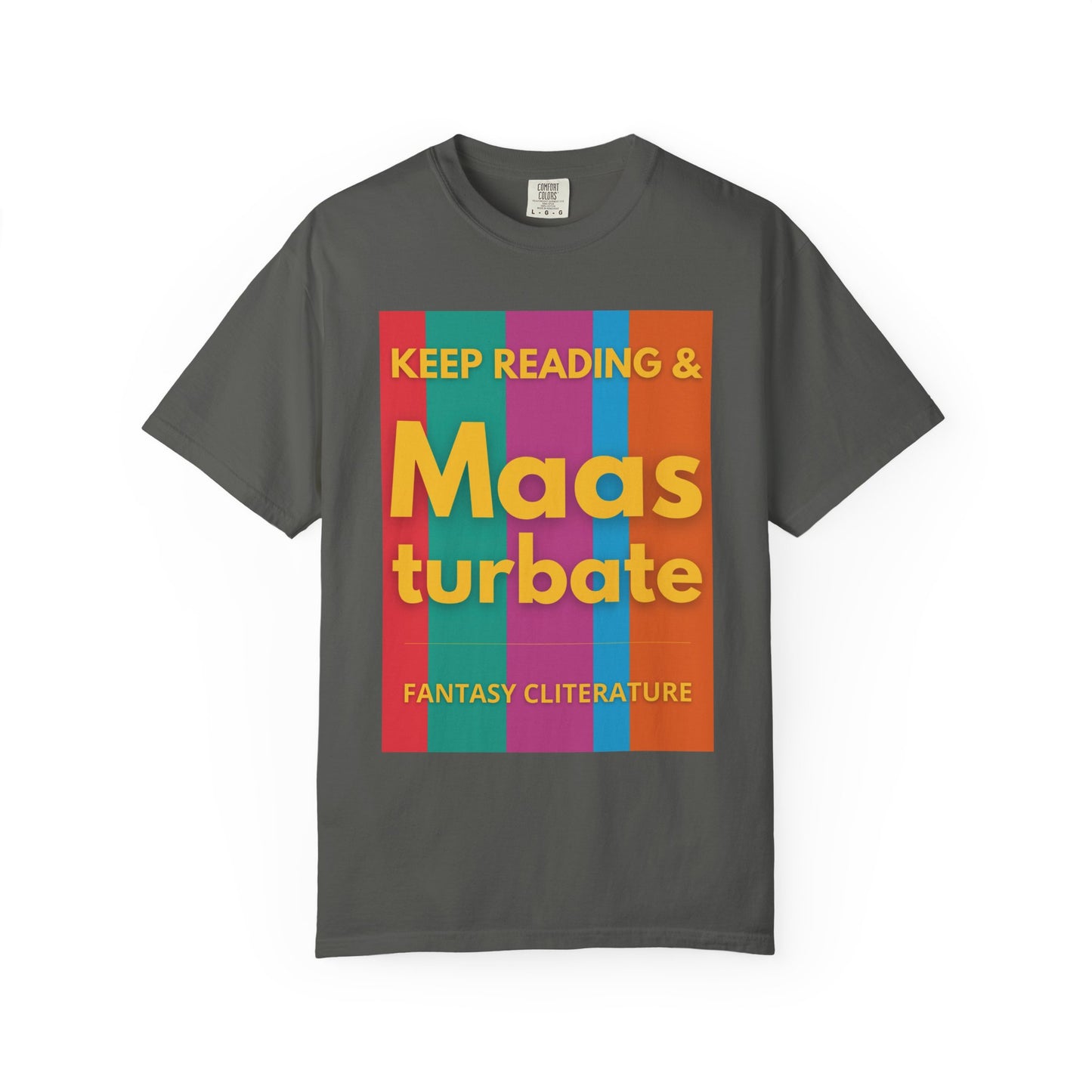 Keep Reading & Maas turbate T-shirt