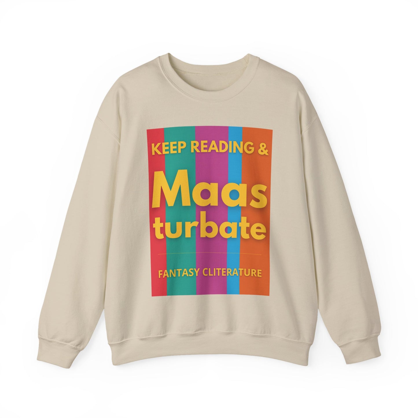 Keep Reading & Maas turbate Sweatshirt