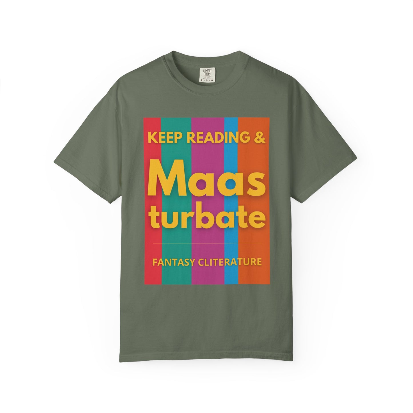 Keep Reading & Maas turbate T-shirt