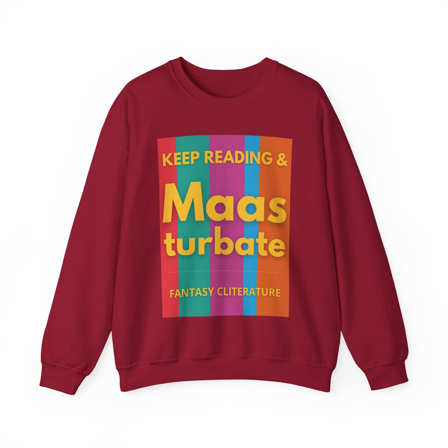 Keep Reading & Maas turbate Sweatshirt