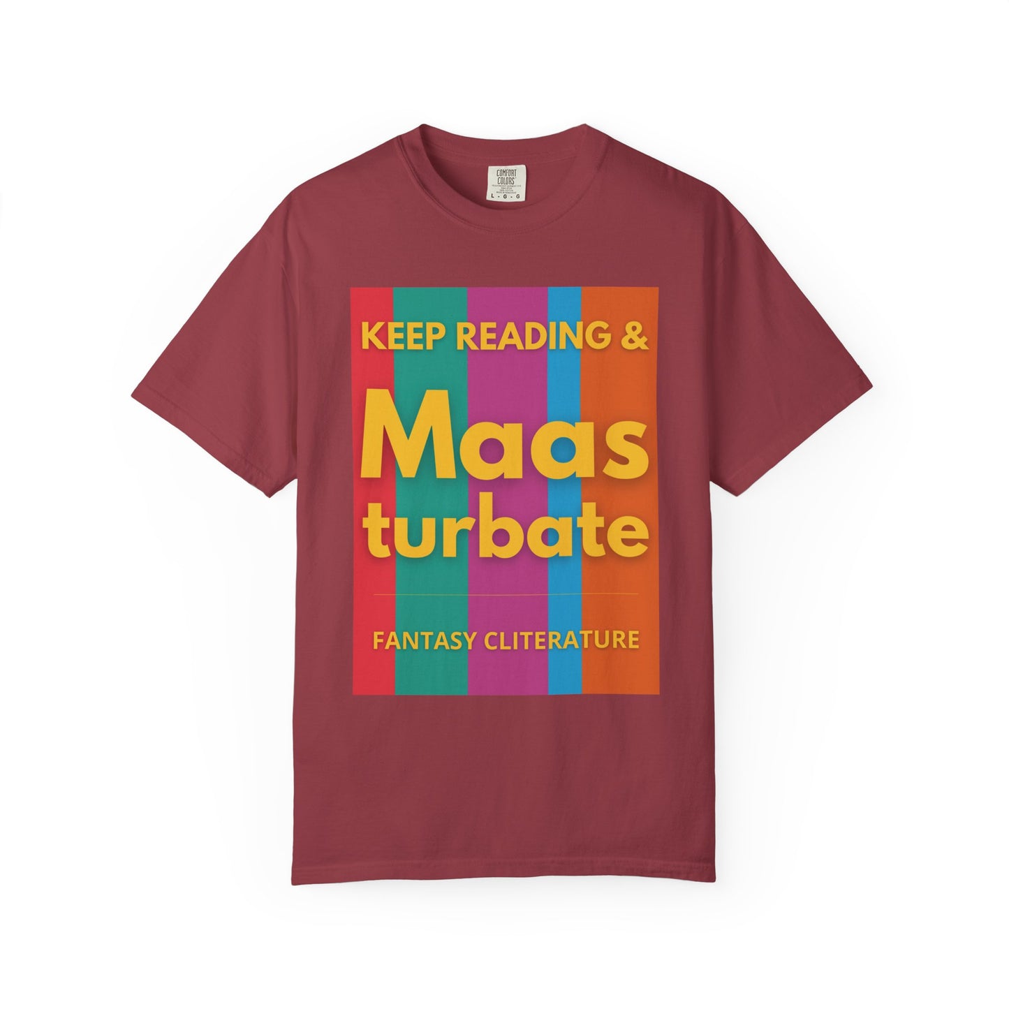 Keep Reading & Maas turbate T-shirt