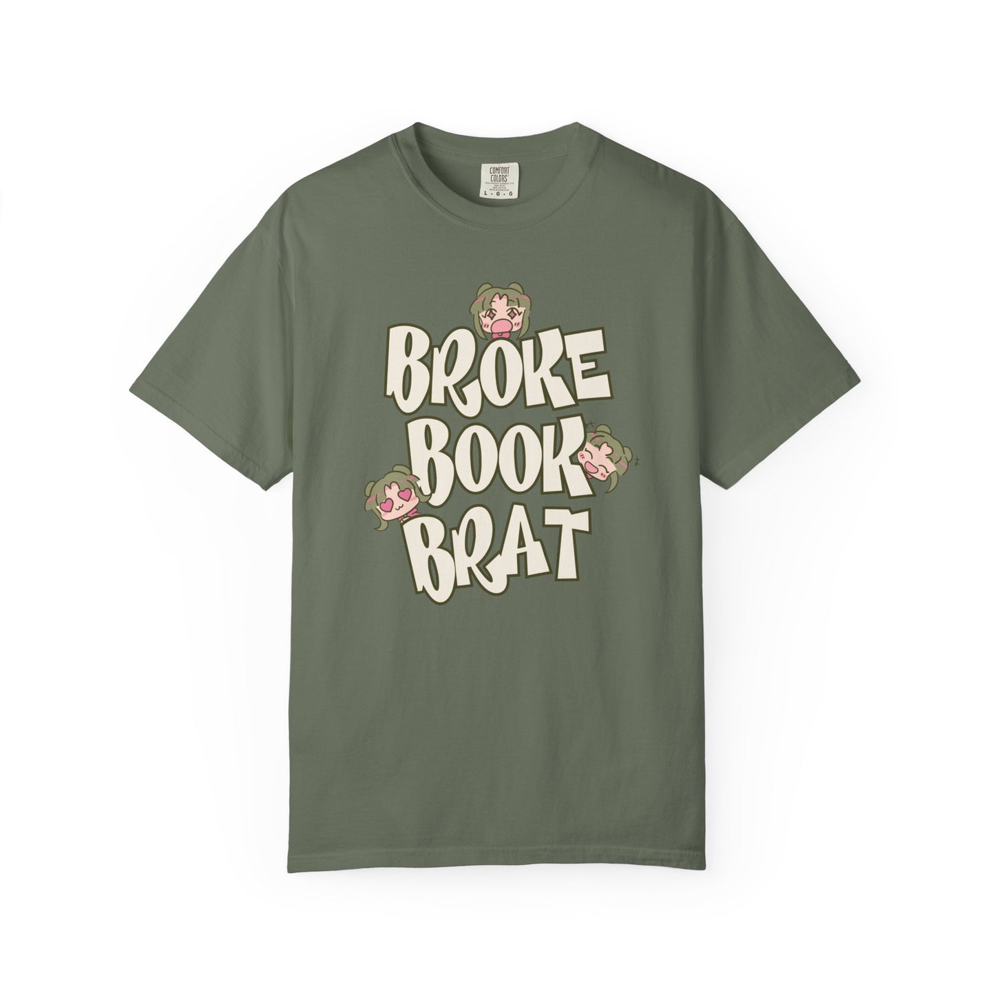 Broke Book Brat T-shirt