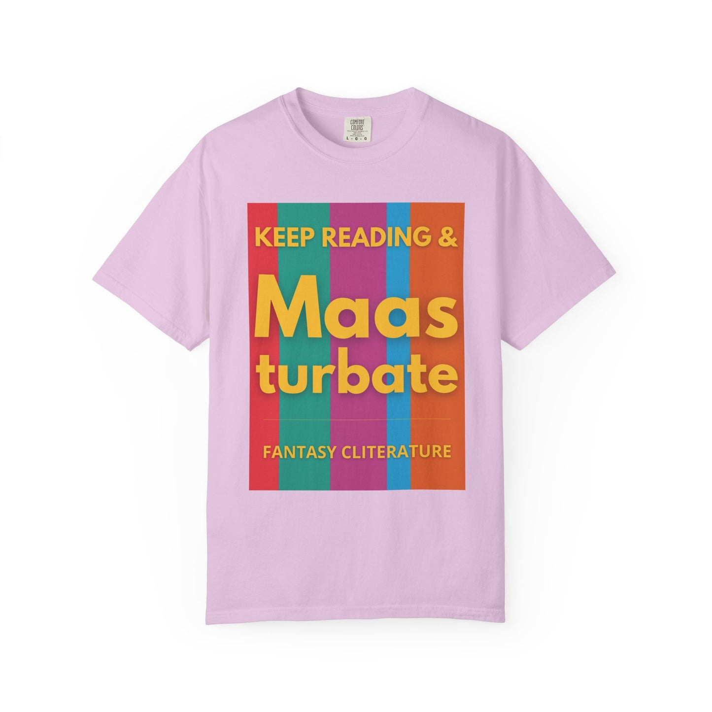 Keep Reading & Maas turbate T-shirt