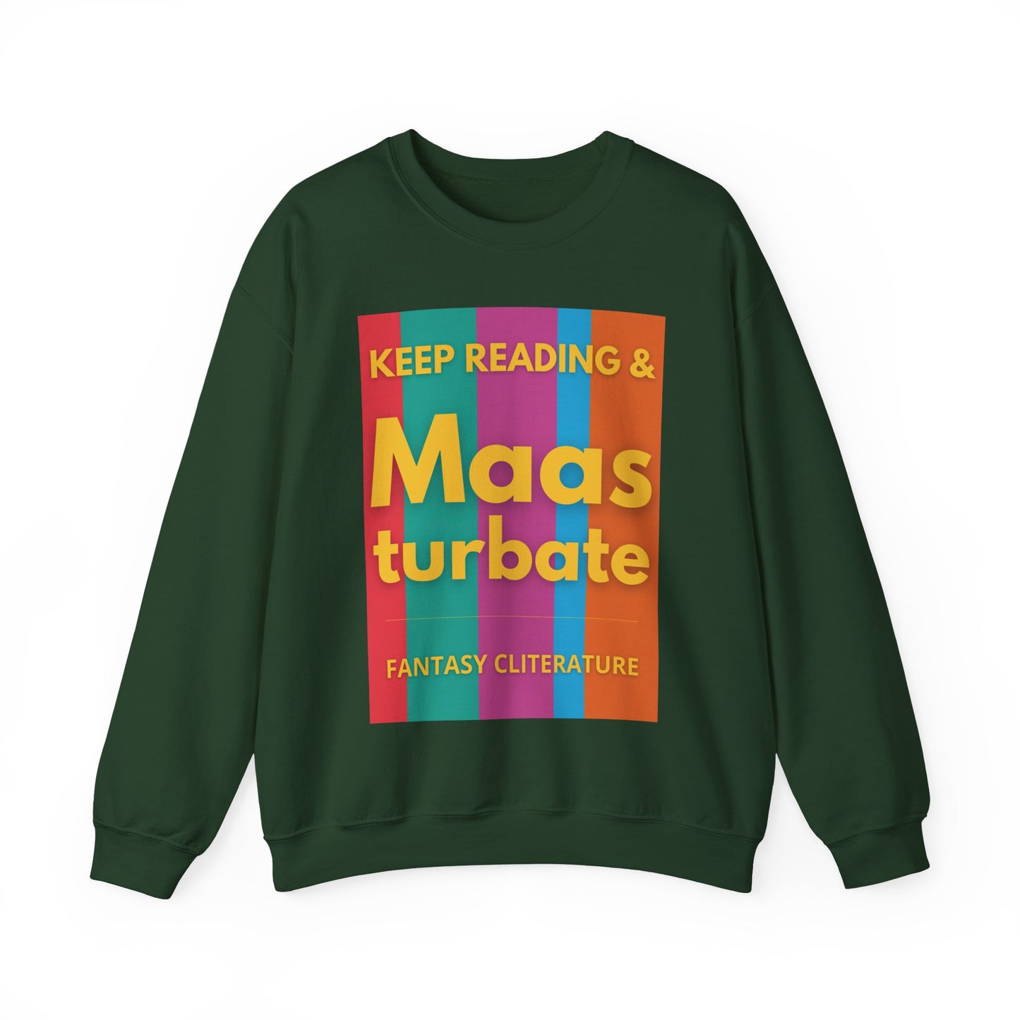 Keep Reading & Maas turbate Sweatshirt