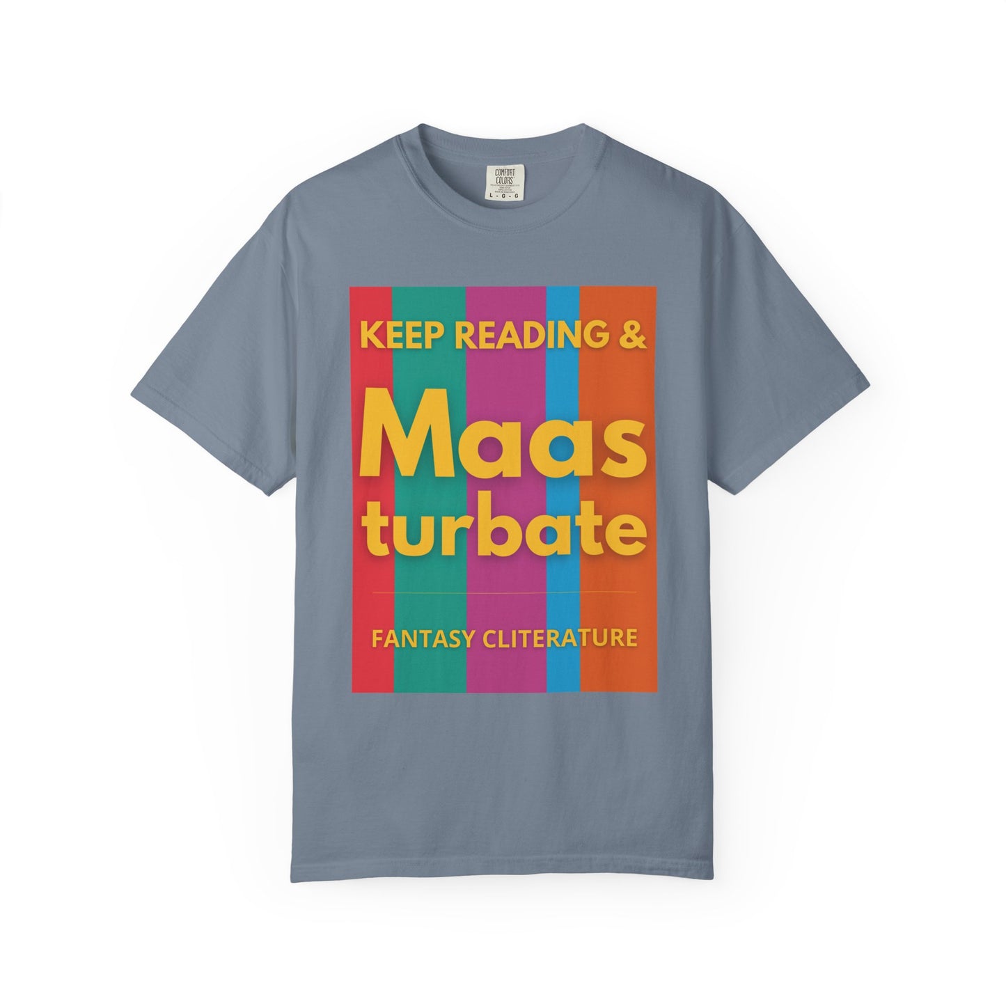Keep Reading & Maas turbate T-shirt