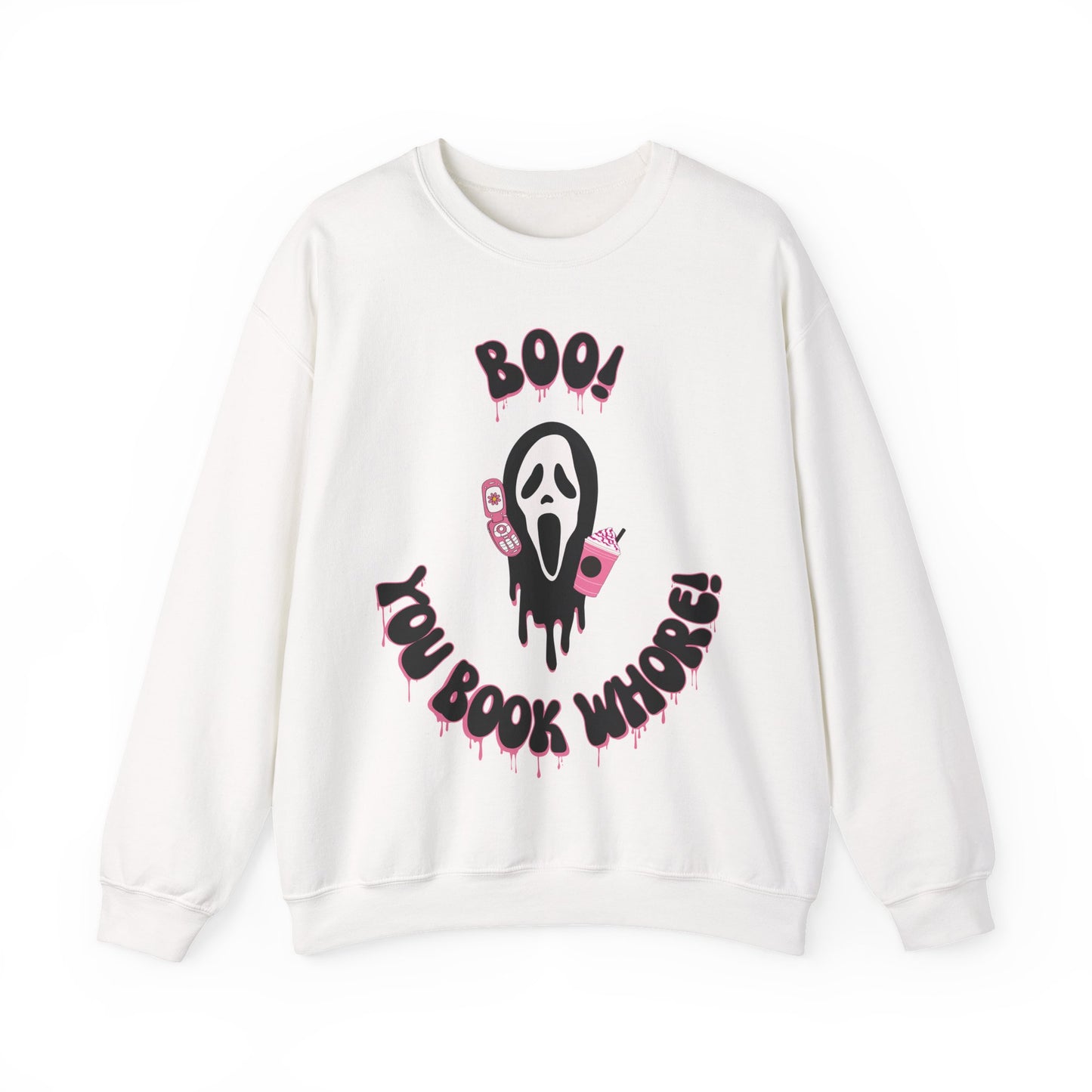 Boo! You Book Wh0re Sweatshirt