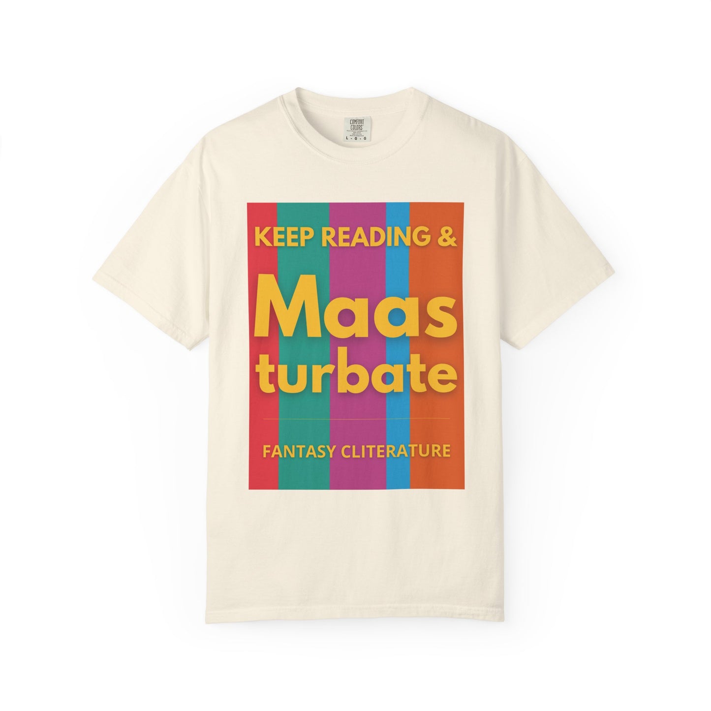 Keep Reading & Maas turbate T-shirt
