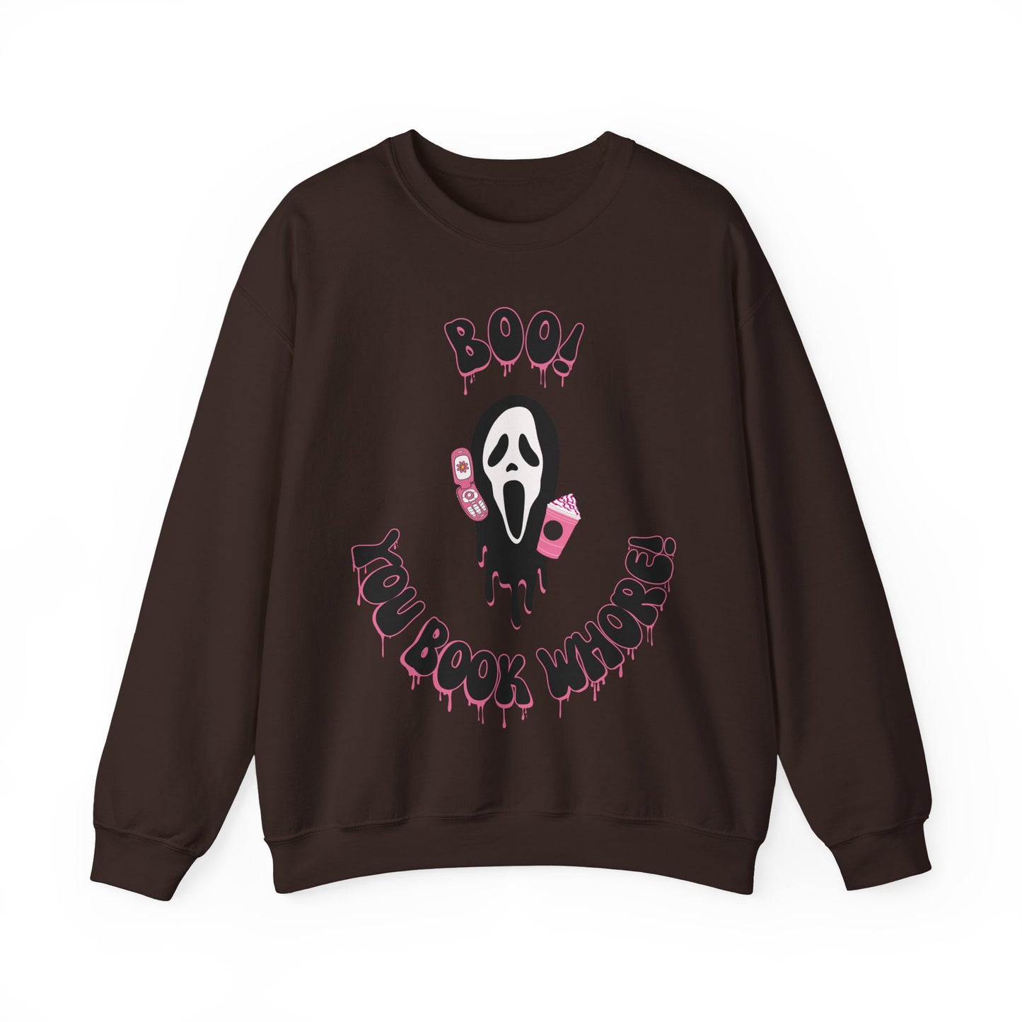 Boo! You Book Wh0re Sweatshirt
