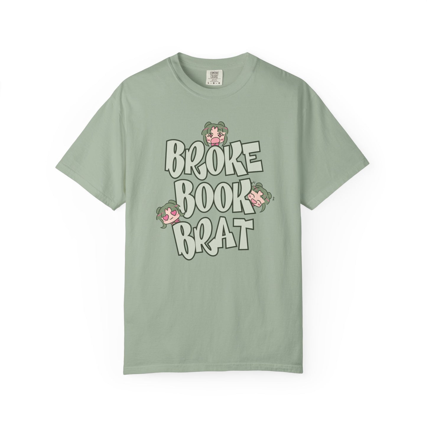 Broke Book Brat T-shirt