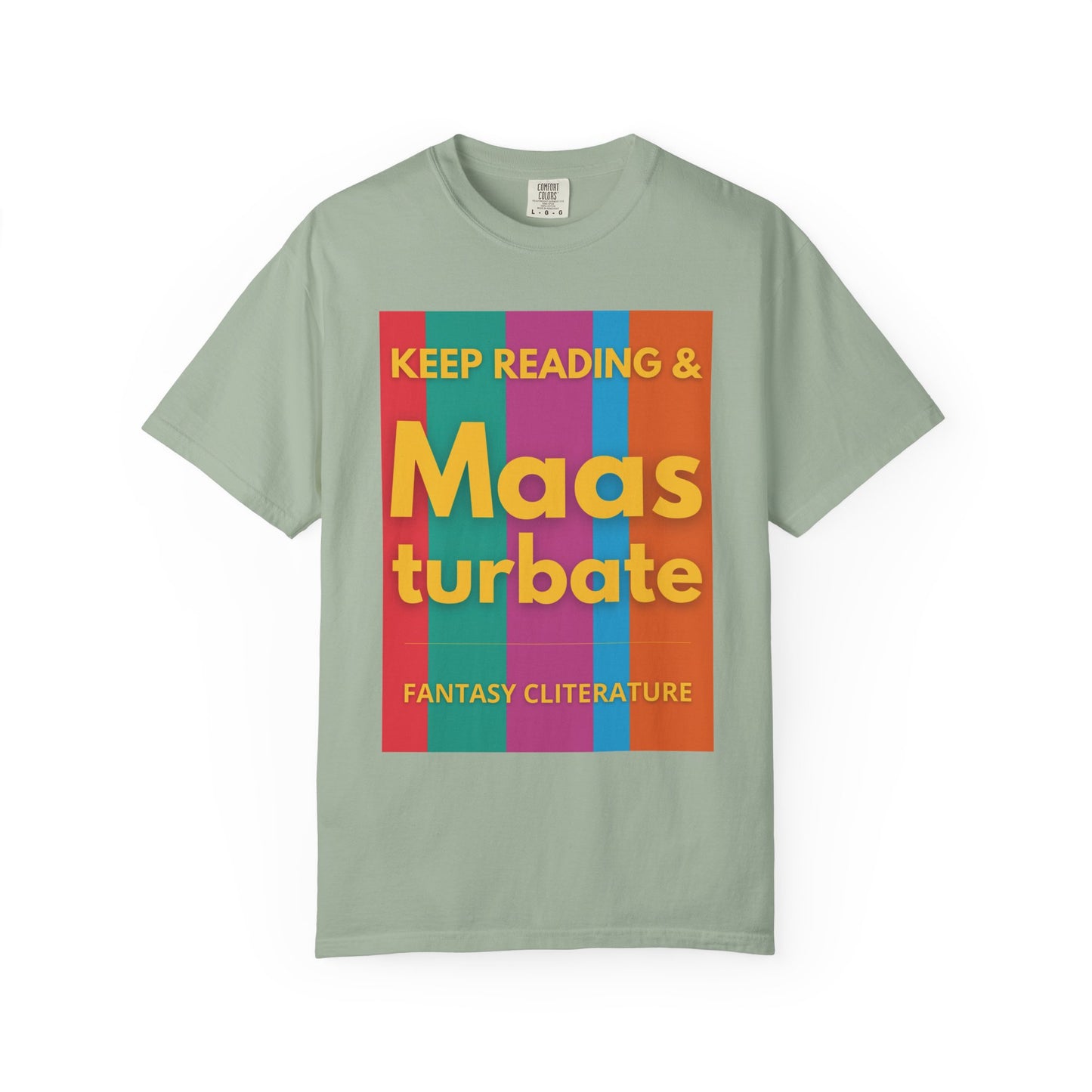 Keep Reading & Maas turbate T-shirt