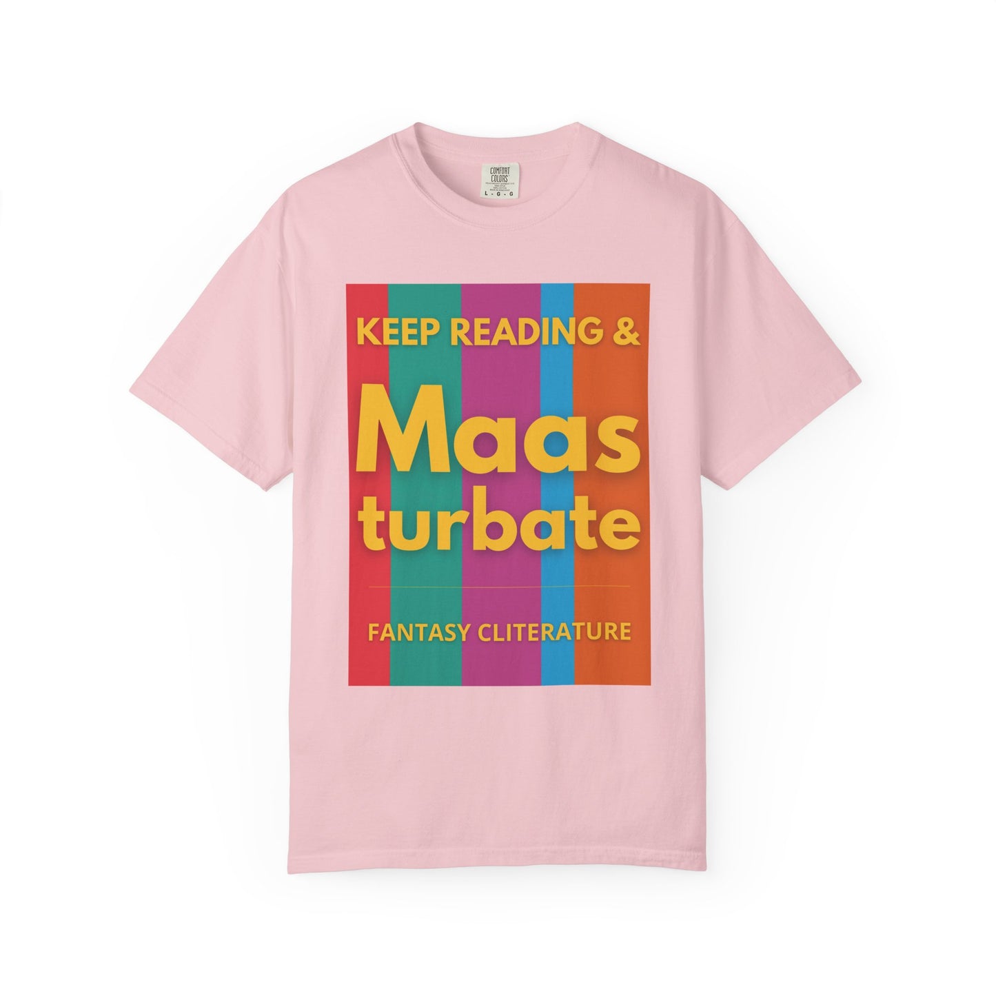 Keep Reading & Maas turbate T-shirt