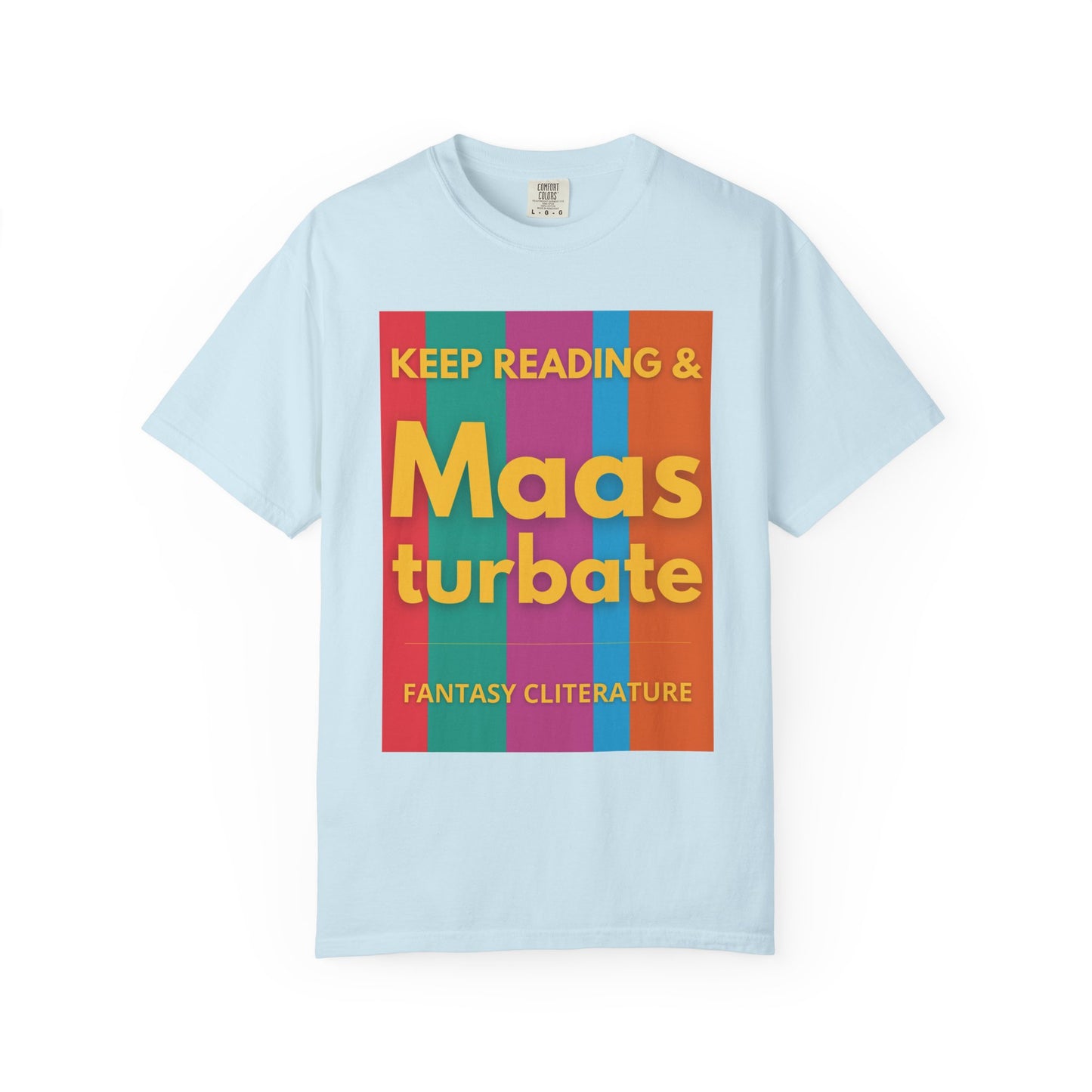 Keep Reading & Maas turbate T-shirt