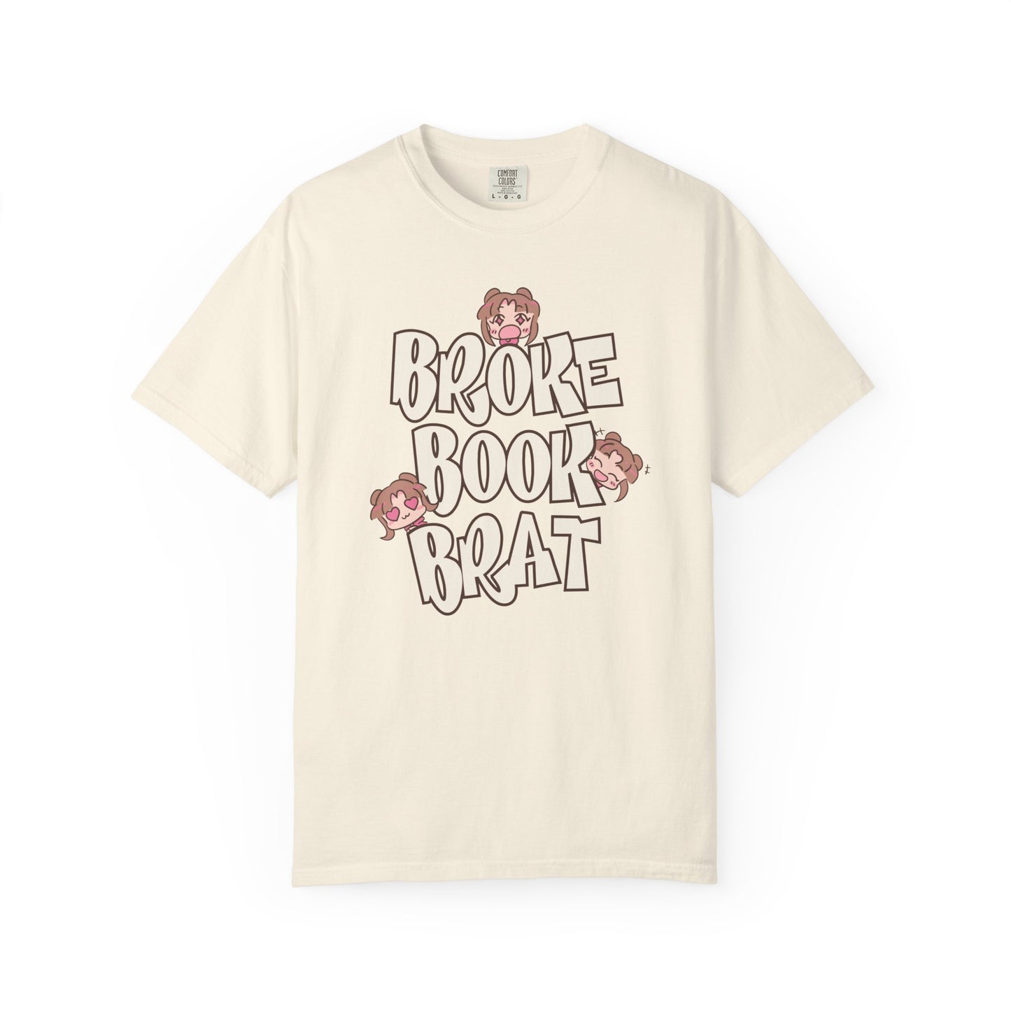 Broke Book Brat T-shirt