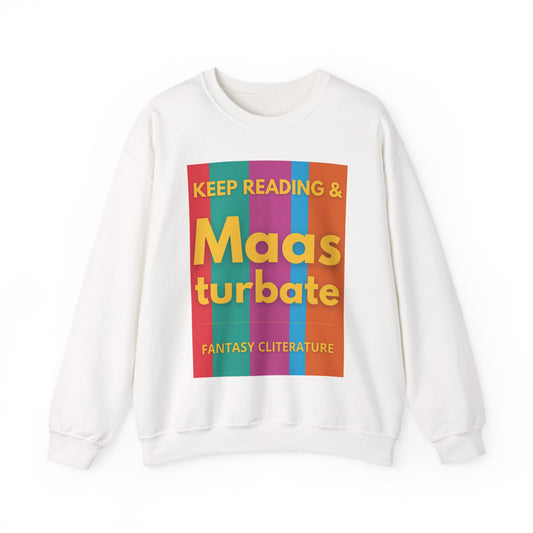 Keep Reading & Maas turbate Sweatshirt