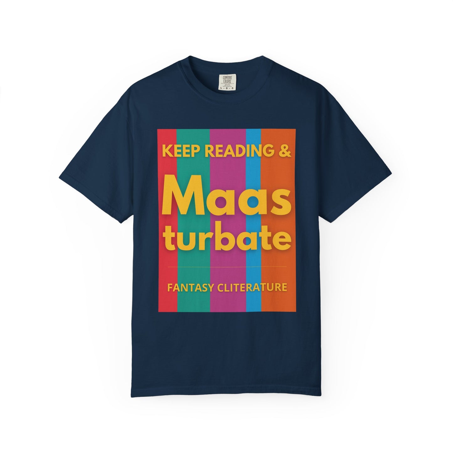 Keep Reading & Maas turbate T-shirt