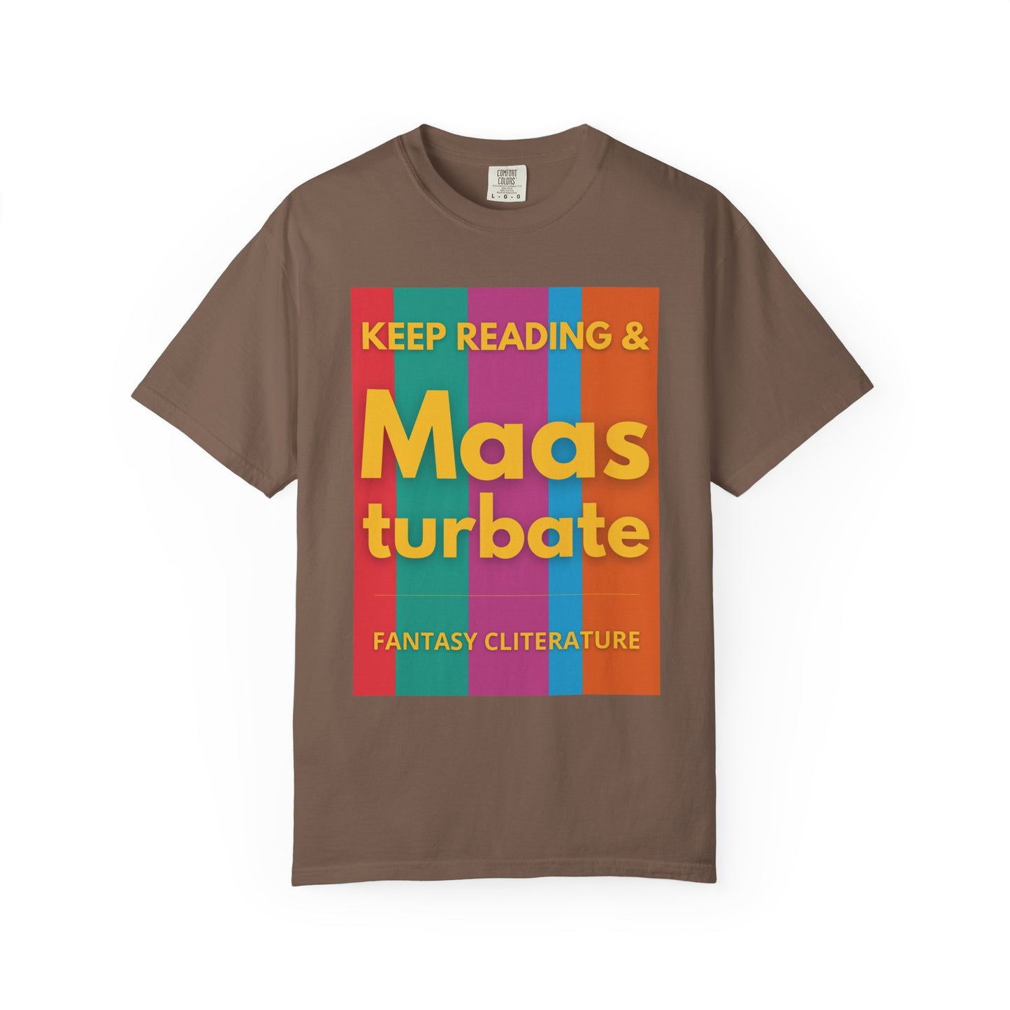 Keep Reading & Maas turbate T-shirt